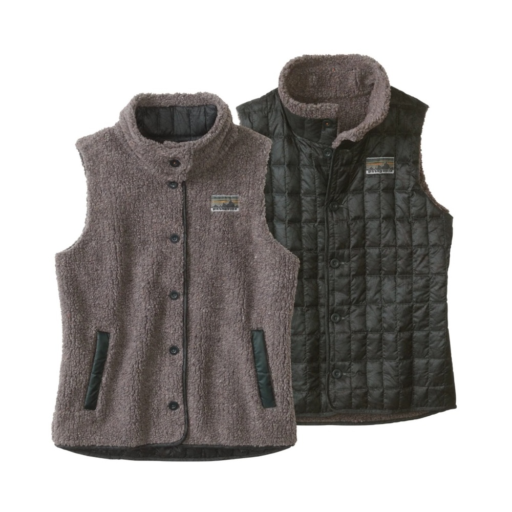 Patagonia Recycled Down Fleece Vest XS